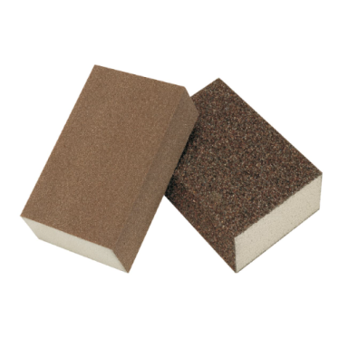 Abrazyvinė šlifavimo kempinė SMIRDEX 920 keturių pusių, 100x70x25mm Abrazyvinė šlifavimo kempinė SMIRDEX 920 keturių pusių, 100x70x25mm