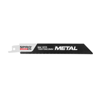 BiM pjūklelis metalui 150 mm x 19 mm x 0.9 mm x 18T 3vnt., PRO-WL006