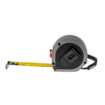 Ruletė su magnetu MILESTONE ONE, 3 m × 16 mm, pilka, PRO-MZ924, 2 Ruletė su magnetu MILESTONE ONE, 3 m × 16 mm, pilka, PRO-MZ924, 2
