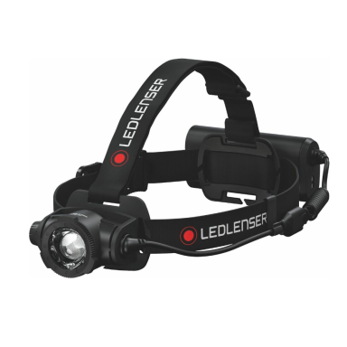 LEDLENSER LED prožektorius su baterija tvirtinamas ant kaktos H15R-CORE