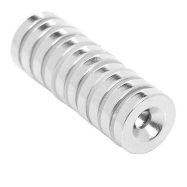 Neodimo magnetas 14x3mm (10vnt)