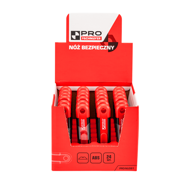 Peilis saugus PR-00-04, automatiškai įtraukiama geležtė, PRO-NU061 3 Peilis saugus PR-00-04, automatiškai įtraukiama geležtė, PRO-NU061 3