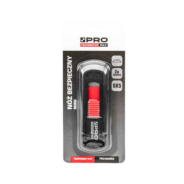 Peilis saugus mini PR-00-05, automatiškai įtraukiama geležtė, PRO-NU062 2