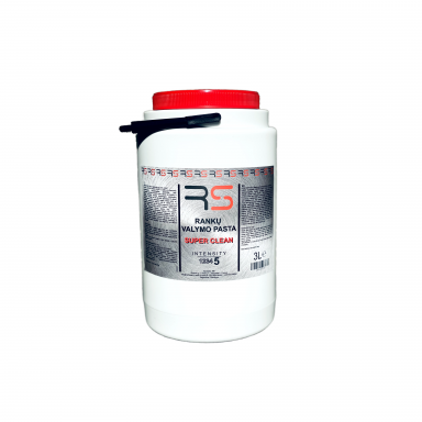 RS Rankų valymo pasta SUPER CLEAN, 3L | tepalo, dažų, lakų, klijų šalinimui RS Rankų valymo pasta SUPER CLEAN, 3L | tepalo, dažų, lakų, klijų šalinimui