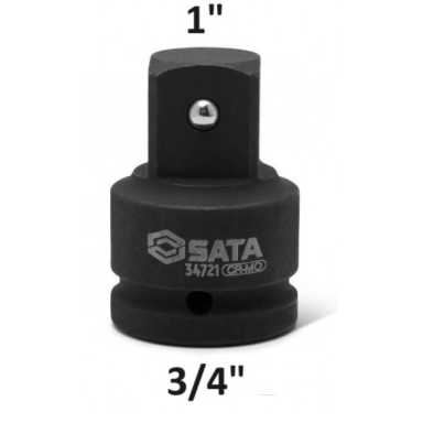 SATA Adapteris smūginis 3/4''(F) - 1''(M)