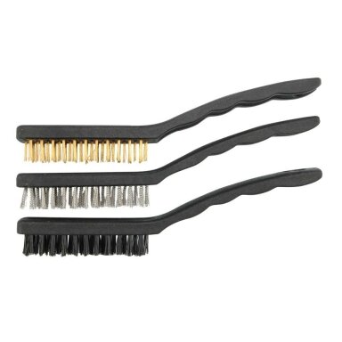 Šepečių plastikine rankena rinkinys 3vnt. 230mm