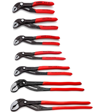 KNIPEX Vamzdinės replės Cobra®, padengtos antikorozine danga
