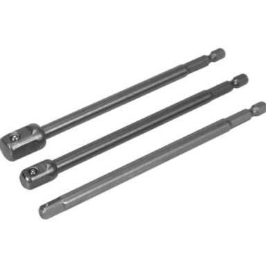 YATO 1/4"+3/8"+1/2" Prailgintų adapterių suktuvui rinkinys 3 vnt.